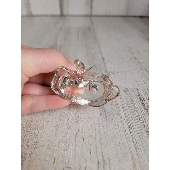 Miniature glass fawn deer figure xmas decor figure woods - Picture 5 of 5